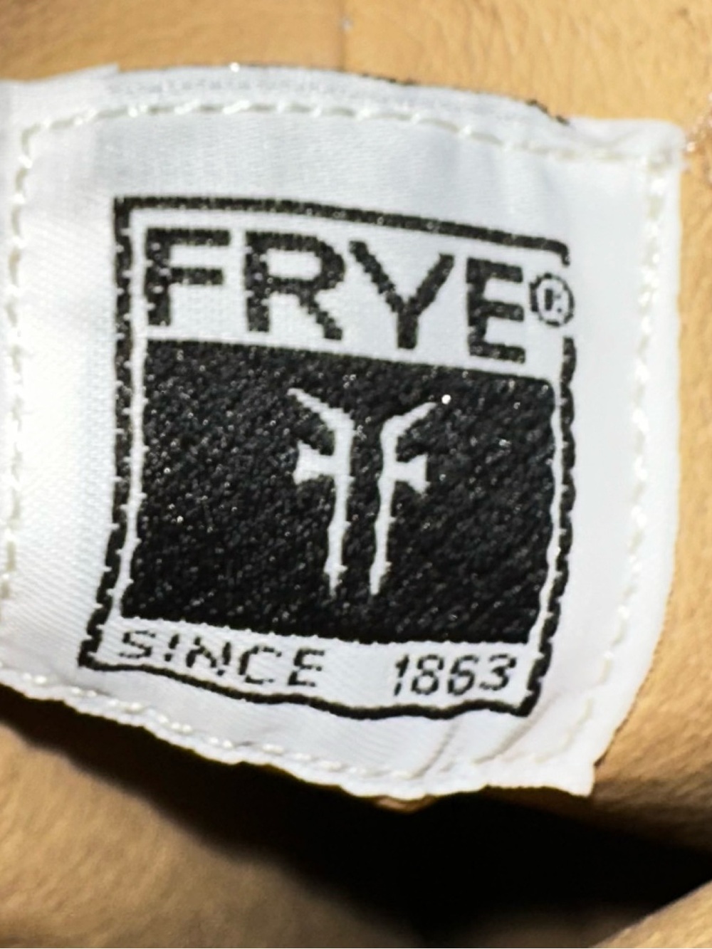 🤎 Frye Distressed Leather Knee High Boots | Tan | Size 6B | Vintage Western - Picture 4 of 5